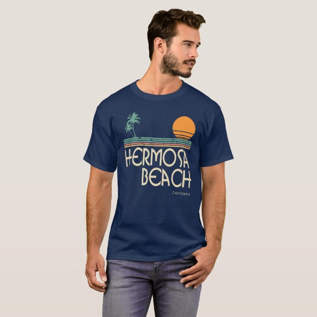 Hermosa Beach California Shirt (Front Full)