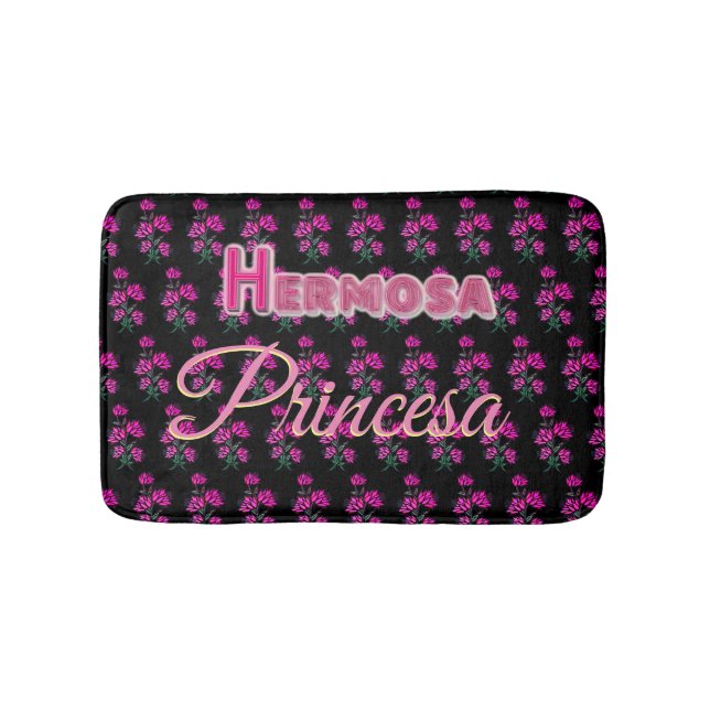 hermosa princesa bath mat (Front)