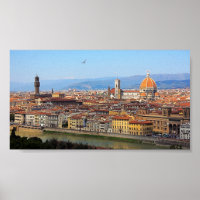 Hermosa vista panorámica de Florencia