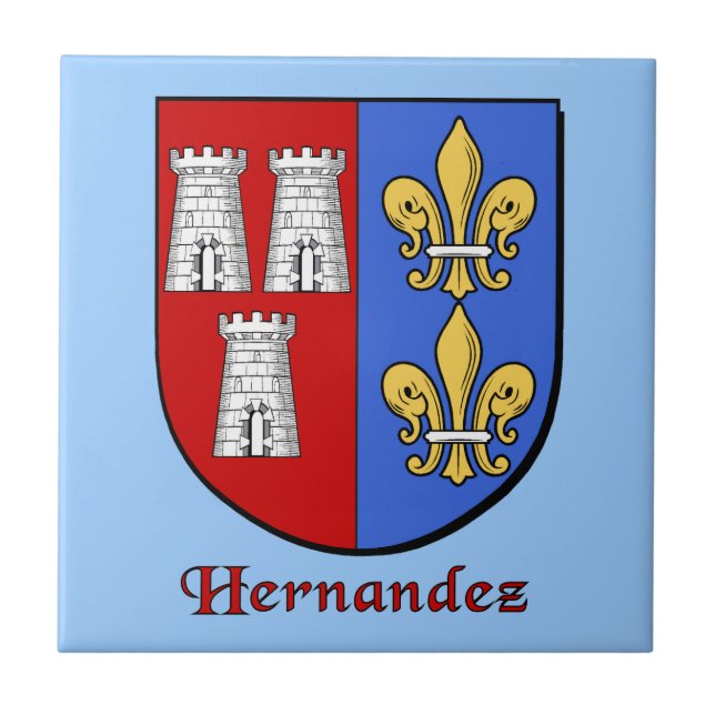 Hernandez Family Shield Tile (Front)