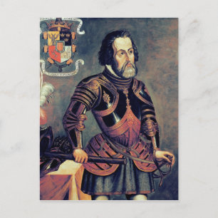 Hernando Cortes Postcard