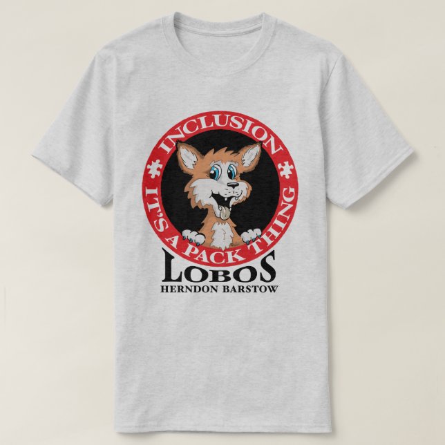 Herndon Barstow Lobos Inclusion T-Shirt (Design Front)