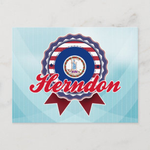 Herndon, VA Postcard