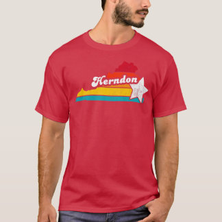 Herndon Virginia Vintage Distressed Souvenir 2 T-Shirt