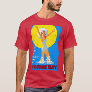 Herne Bay vintage travel poster T-Shirt