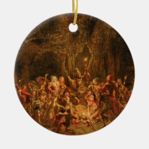 Herne's Oak from 'The Merry Wives of Windsor' by W Ceramic Tree Decoration