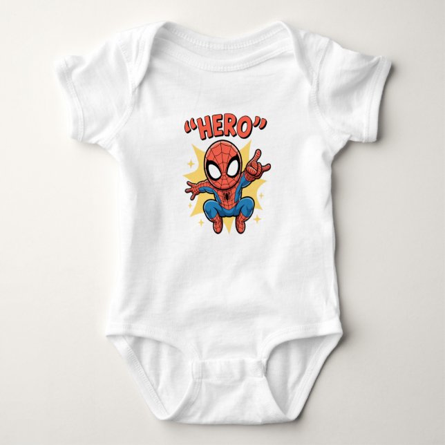 Hero Baby Bodysuit (Front)
