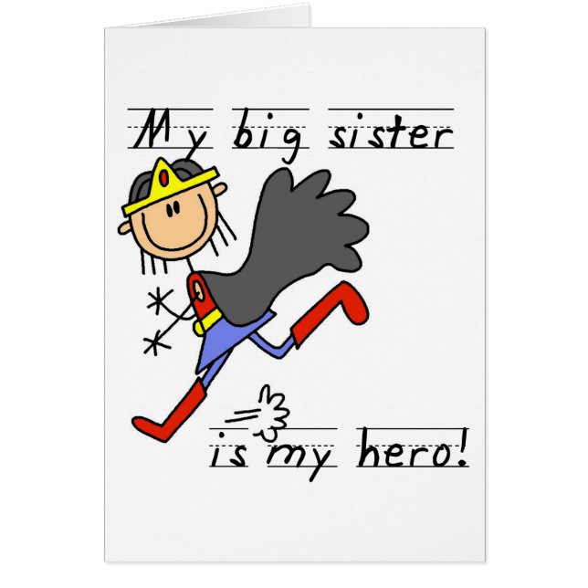 Hero Big Sister Tshirts and Gifts (Front)