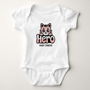 Hero Cat Baby Bodysuit