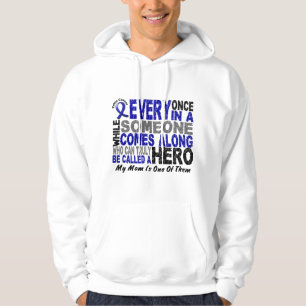 HERO COMES ALONG 1 Mum COLON CANCER T-Shirts