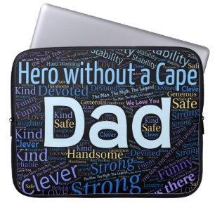 Hero Dad Custom Laptop Sleeve