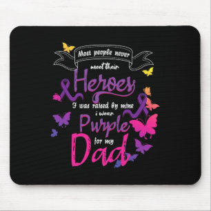 Hero Dad November Pancreatic Cancer Awareness  Mouse Pad