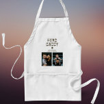 Hero Daddy Father`s Day 2 Photo Collage Standard Apron<br><div class="desc">You are my Hero Daddy Father`s Day 2 Photo Collage Adult Apron. Personalised apron for a dad. Add 2 photos and your names. You can change daddy to dad,  pap,  papa, ... . Perfect gift for a father on a Father`s Day,  birthday or Christmas and it`s a sweet keepsake.</div>