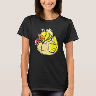 Hero Fireman Firefighter Humour Fire Brigade Rubbe T-Shirt