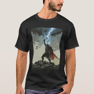 Hero - God of thunder Norse myth T-Shirt