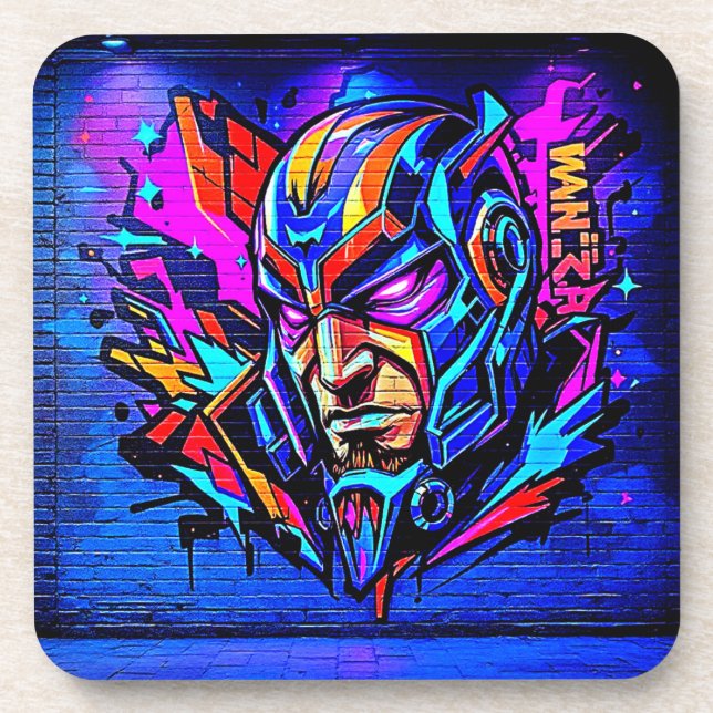 Hero Graffiti Burst Coaster (Front)