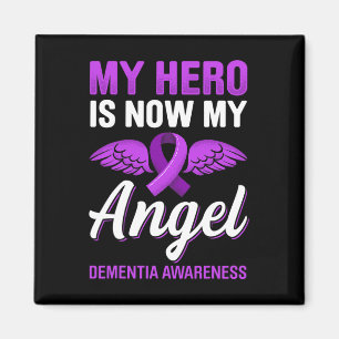 Hero Is Now My Angel Dementia Awareness Alzheimerh Magnet