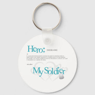 Hero: My Soldier Key Ring