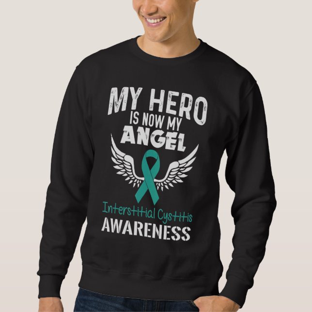Hero Now Angel Interstitial Cystitis Awareness Sup Sweatshirt (Front)