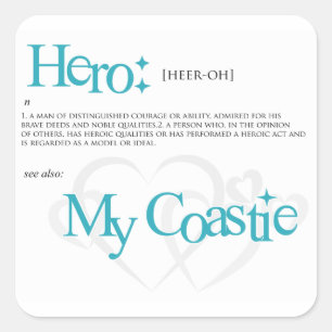 Hero Square Sticker