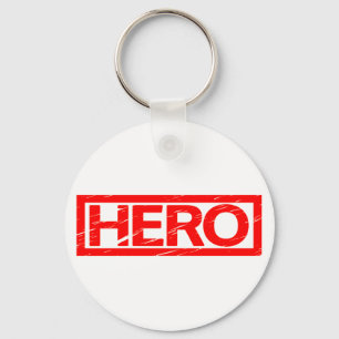 Hero Stamp Key Ring