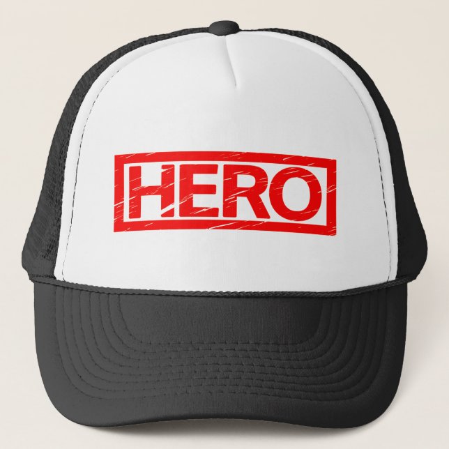 Hero Stamp Trucker Hat (Front)
