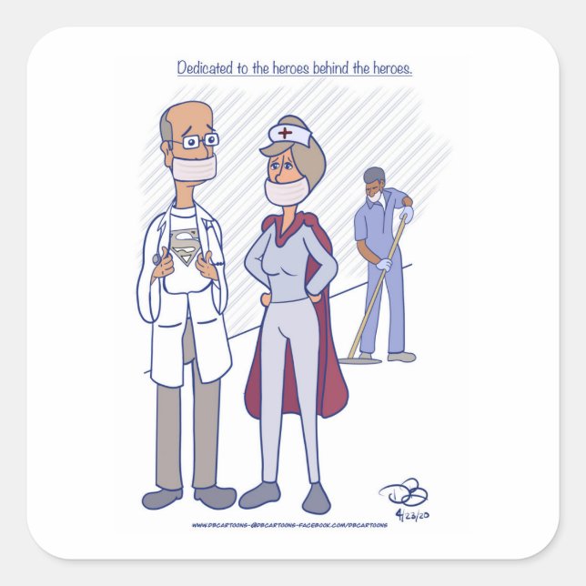 Hero Sticker (Front)