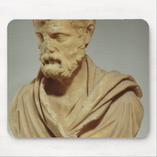 Herodes Atticus, marble head, Roman, 101-80 AD, pr Mouse Pad