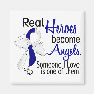 Heroes Become Angels ALS Magnet