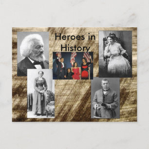 Heroes in History Collection - Living Postcard