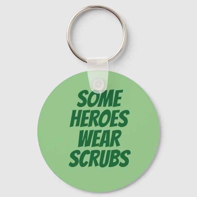 Heroes in Scrubs Keychain (Front)