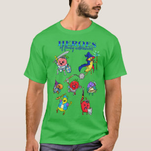 Heroes of fruity adventures fruits T-Shirt