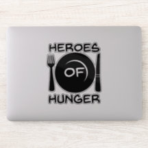 Heroes of Hunger Decal