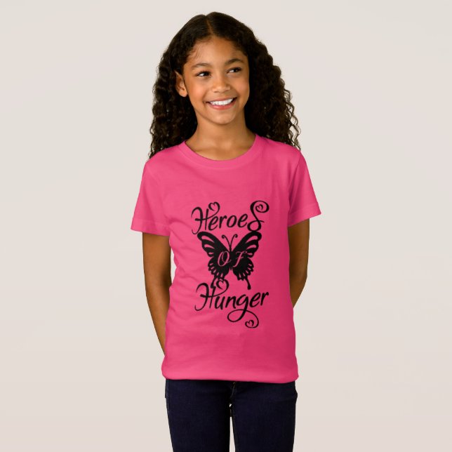 Heroes of Hunger Girls Tee (Front Full)