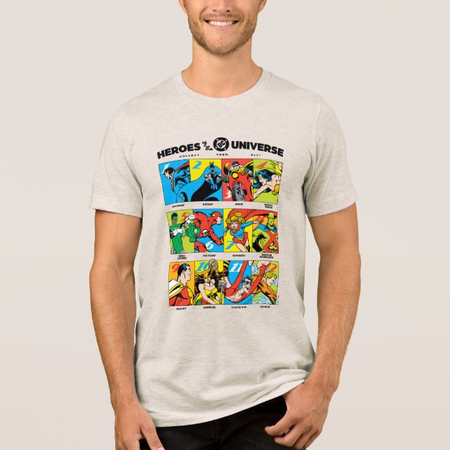 Heroes of the DC™ Universe Tri-Blend Shirt (Front)