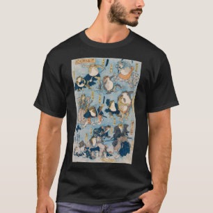 Heroes of the Kabuki by Frogs T-Shirt