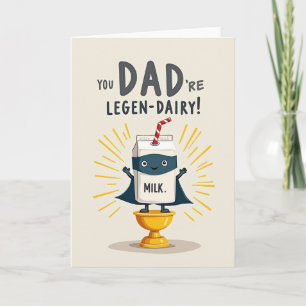Heroic Beverage Fathers Day Card