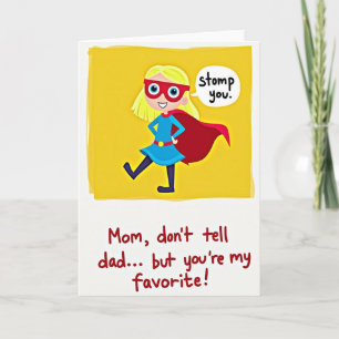 Heroic Mothers Day Art Card