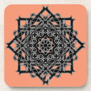 Heroic Octa Glyph Dusk Coaster