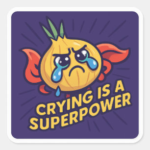 Heroic Onion Sticker Funny Emotional Strength