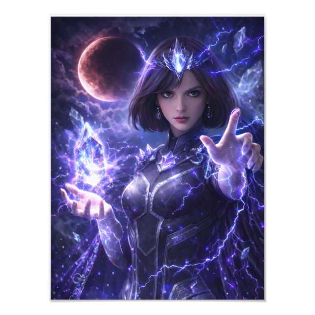 Heroine of the Stars - Cosmic Magic Poster (Front)