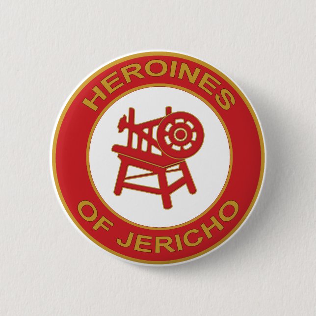 Heroines of Jericho 6 Cm Round Badge (Front)