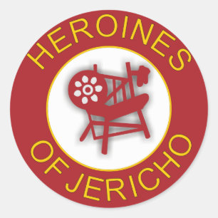 Heroines of Jericho Classic Round Sticker