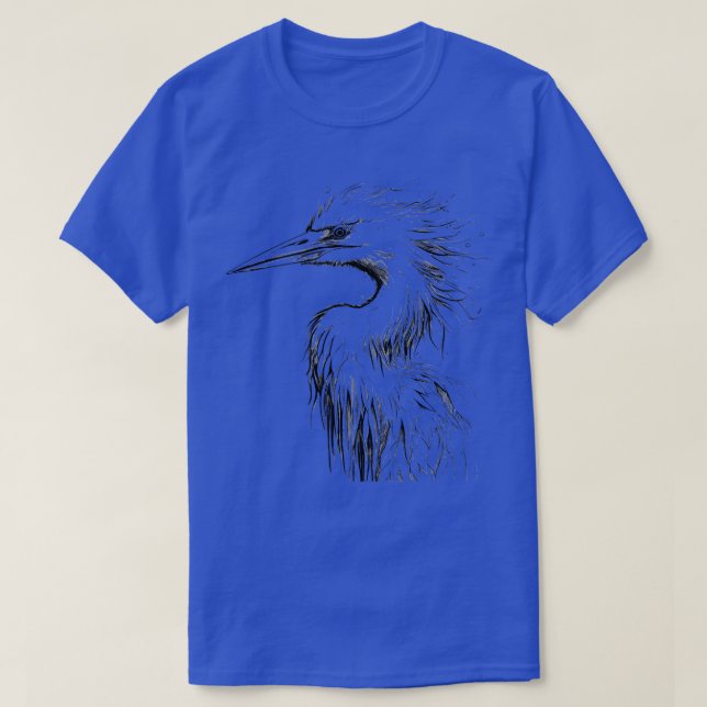 Heron 10 T-Shirt (Design Front)
