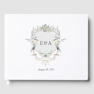 Heron Crest Waterfront Elegant Lake Wedding Guest Book