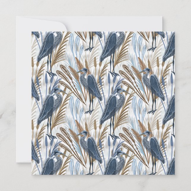 Heron Invitation (Front)