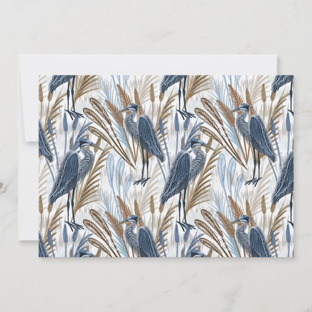 Heron Invitation (Front)