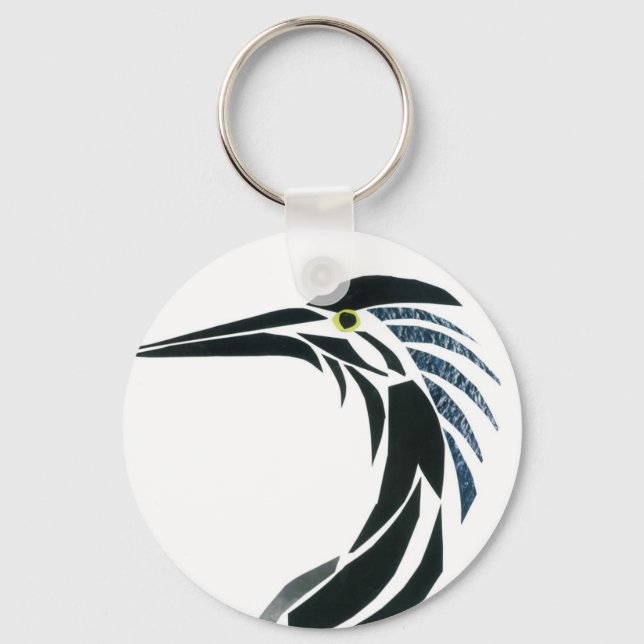Heron Key Ring (Front)