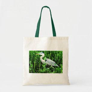 Heron On The Airline Trails Tote Bag