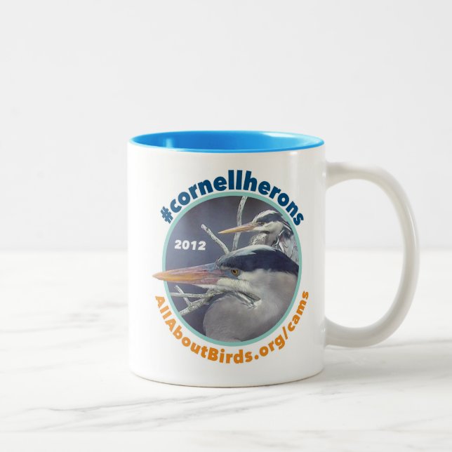 Heron Pair Photo Mug (Right)